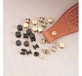 Parts Uncle Mikes Brass UNC 2509-0 BRASS CHICAGO SCREWS  24/PK • Model: Brass